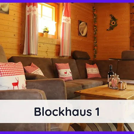 Der Fuchsbau - 3 Separate Blockhaeuser - Ruhige Lage - 50m Bis Zum Wald - Eingezaeunter Garten