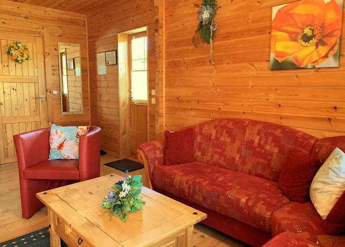 Holiday home Der Fuchsbau - 3 Separate Blockhaeuser - Ruhige Lage - 50m Bis Zum Wald - Eingezaeunter Garten Bad Sachsa