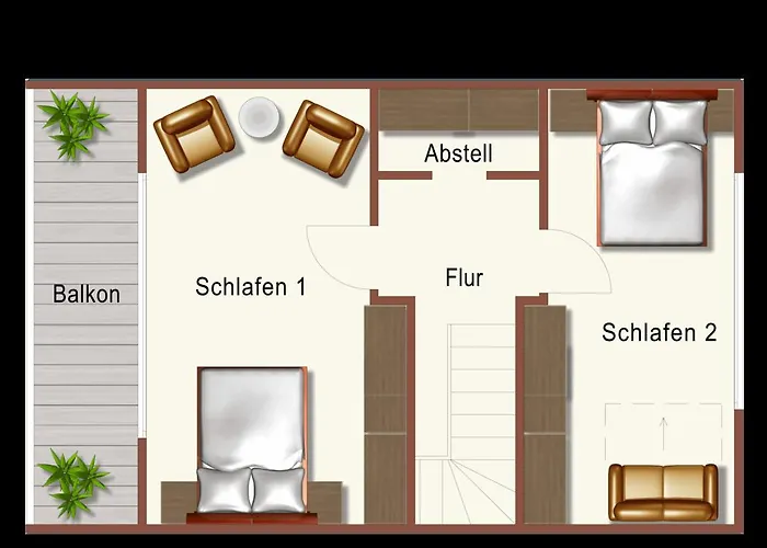 Der Fuchsbau - 3 Separate Blockhaeuser - Ruhige Lage - 50m Bis Zum Wald - Eingezaeunter Garten * Bad Sachsa